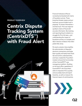 CentrixDTS Fraud Alert