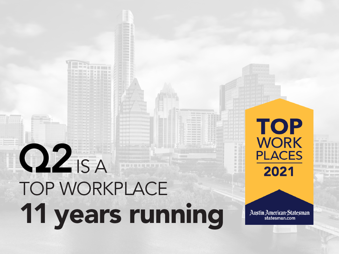 Q2 Named Top Workplace by Austin American-Statesman