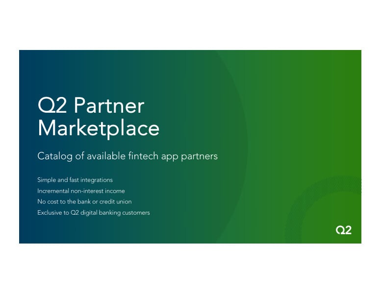 Q2 Partner Marketplace Fintech Catalog 
