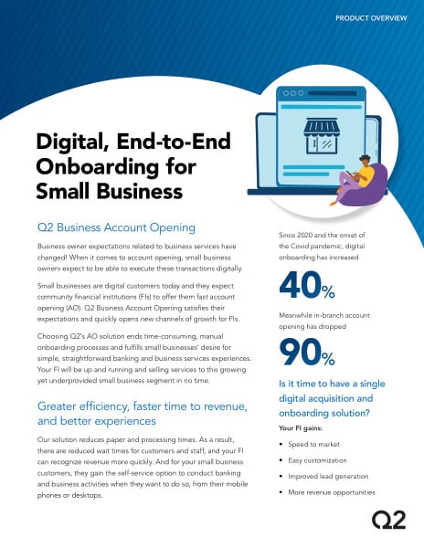 Digital, end-to-end onboarding for small business is here