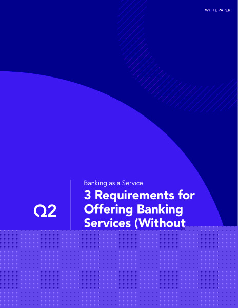 See the three requirements for offering BaaS without being a bank
