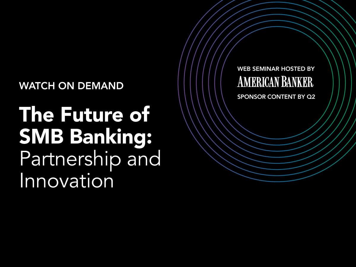 The Future of SMB Banking: Partnership and Innovation